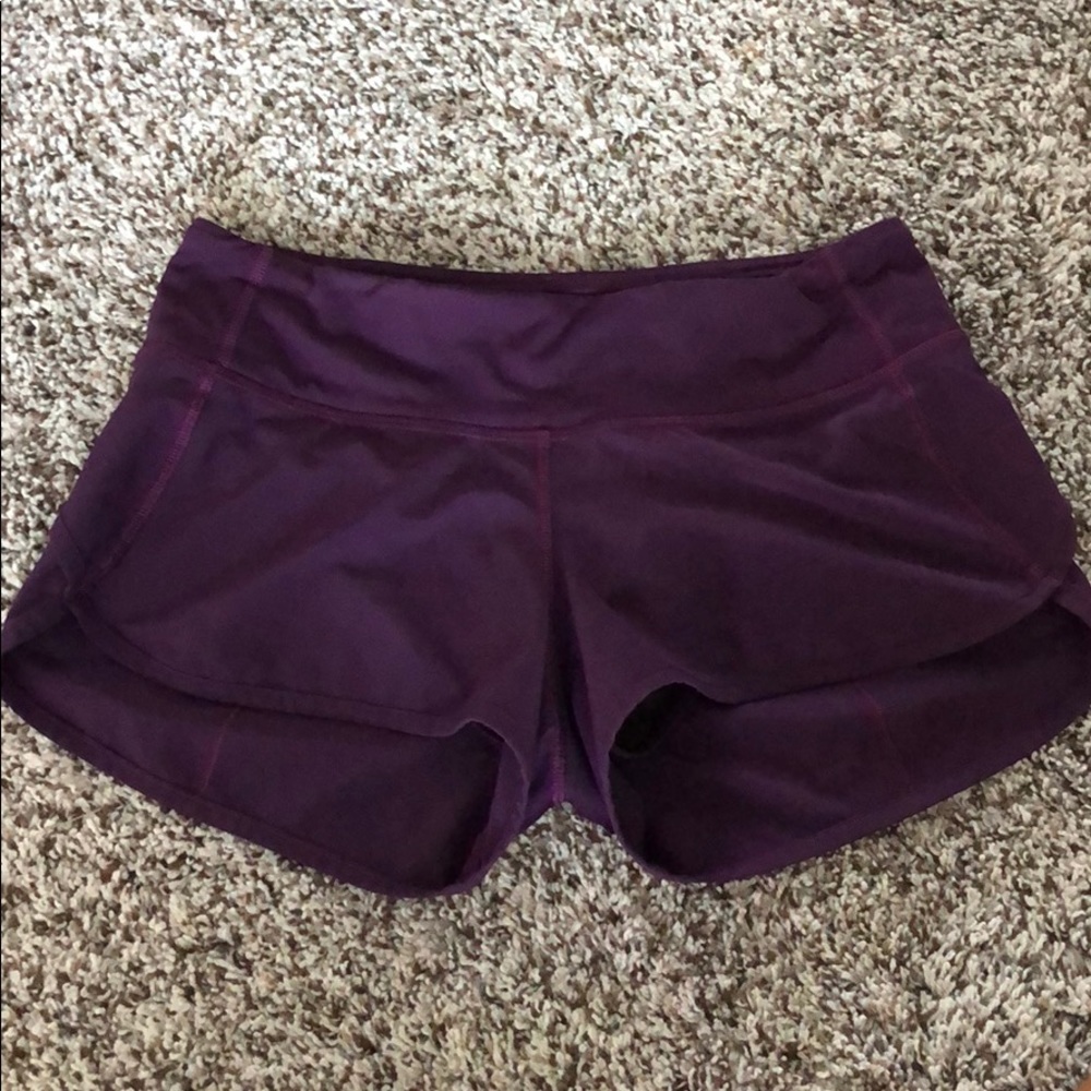Lululemon speed up shorts